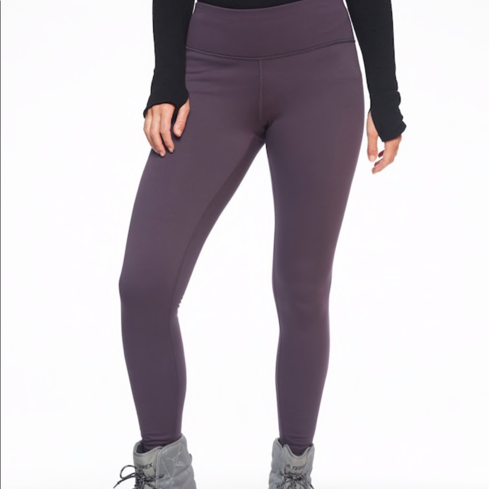 fleece lined athlete leggings